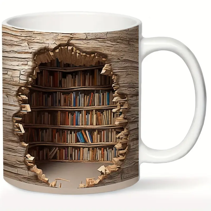 Enchanting Heat-Activated Library Mug